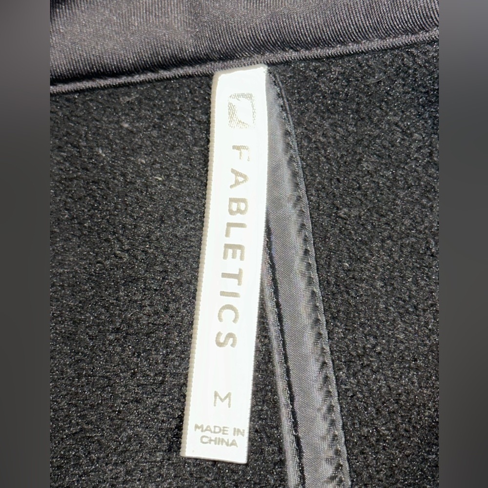 Fabletics Black Jacket Size Medium - image 6